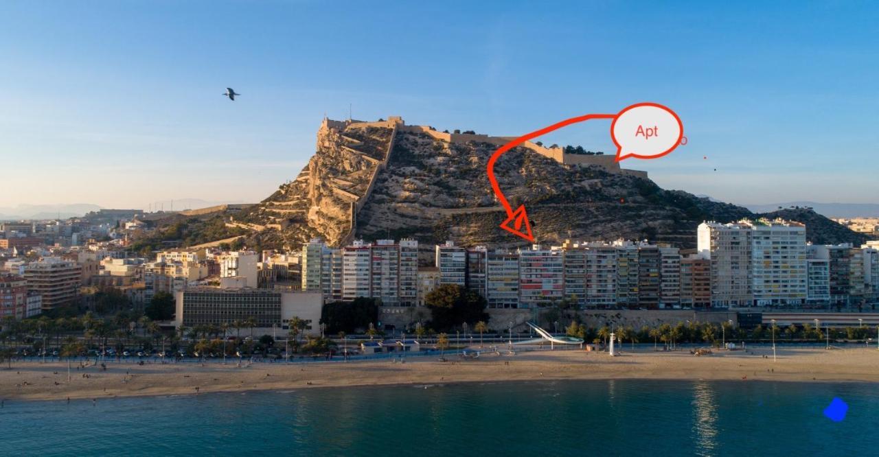 Stunning Sea View Apartment Alicante Bagian luar foto
