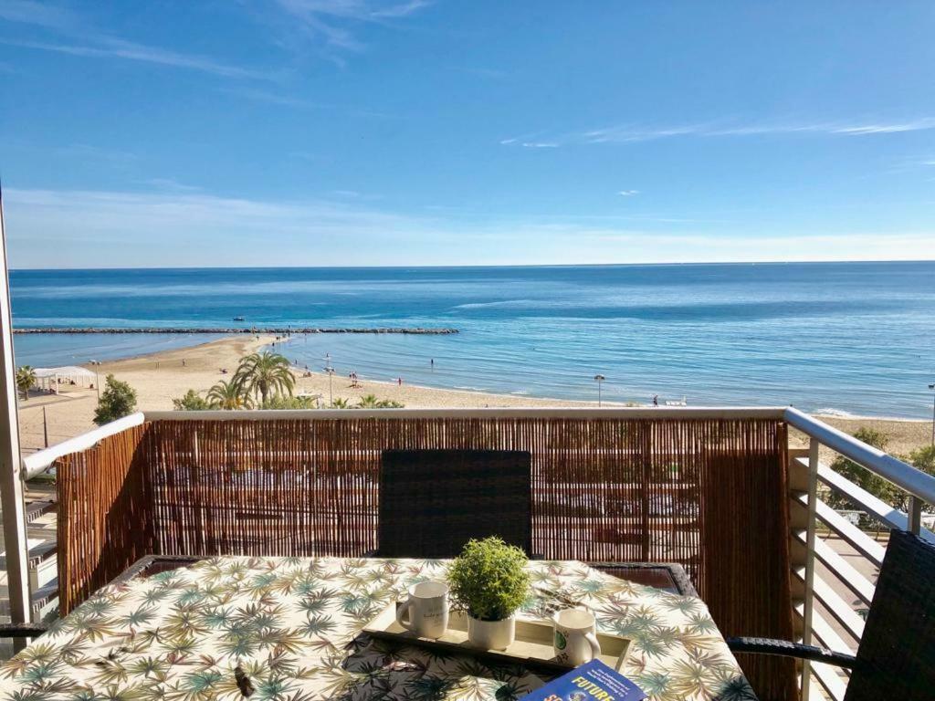 Stunning Sea View Apartment Alicante Bagian luar foto