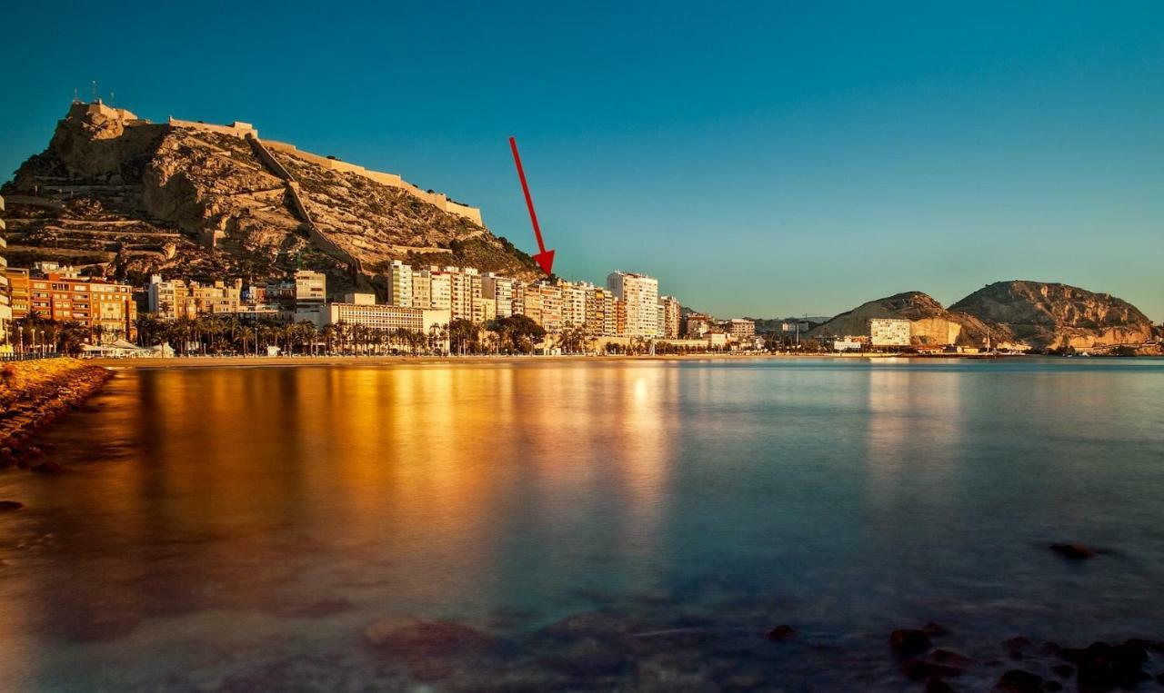 Stunning Sea View Apartment Alicante Bagian luar foto